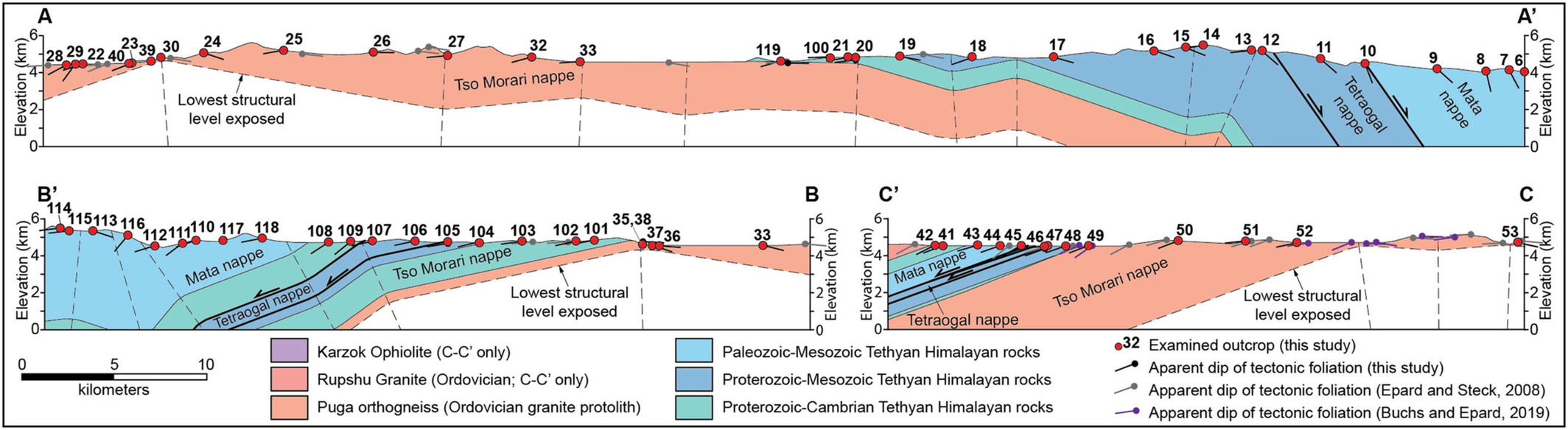 Thermometry and microstructural analysis of the Tso Morari UHP nappe, Himalaya